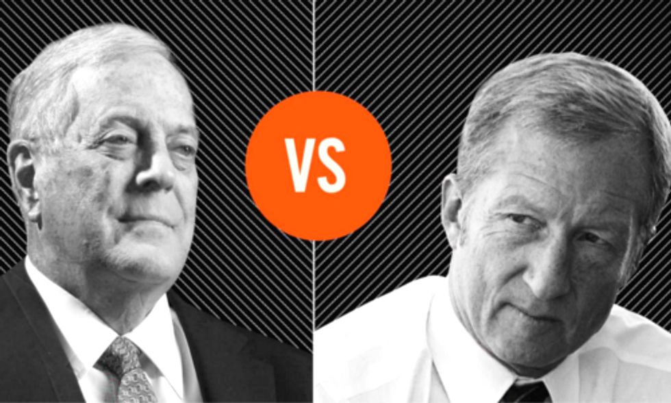Koch Brothers Decline Tom Steyer's Climate Change Debate Invitation
