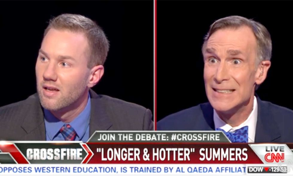 Bill Nye Defends Climate Beliefs, Faces Bullying Claims on CNN