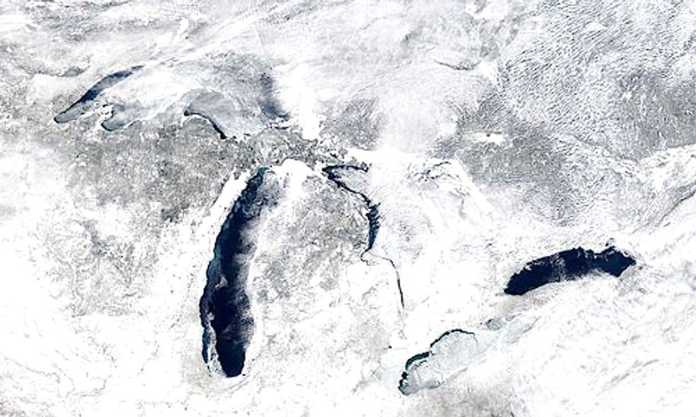 Lasting Effects of the Polar Vortex on the Great Lakes