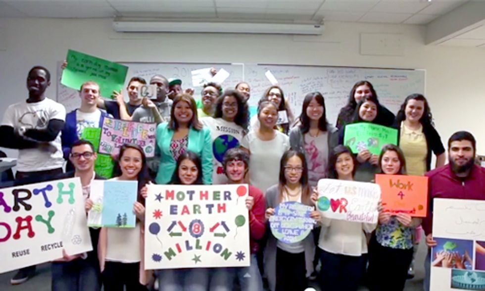 Uniting My Voice with Millions to Educate People on Climate Change