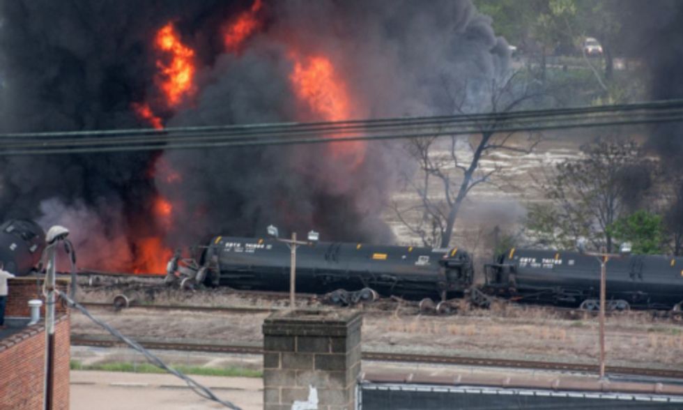 How Climate Change Could Lead to More Oil Train Derailments