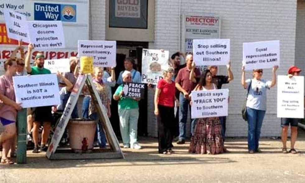 Fracking Sacrifice Zone Rejected by Illinois Residents