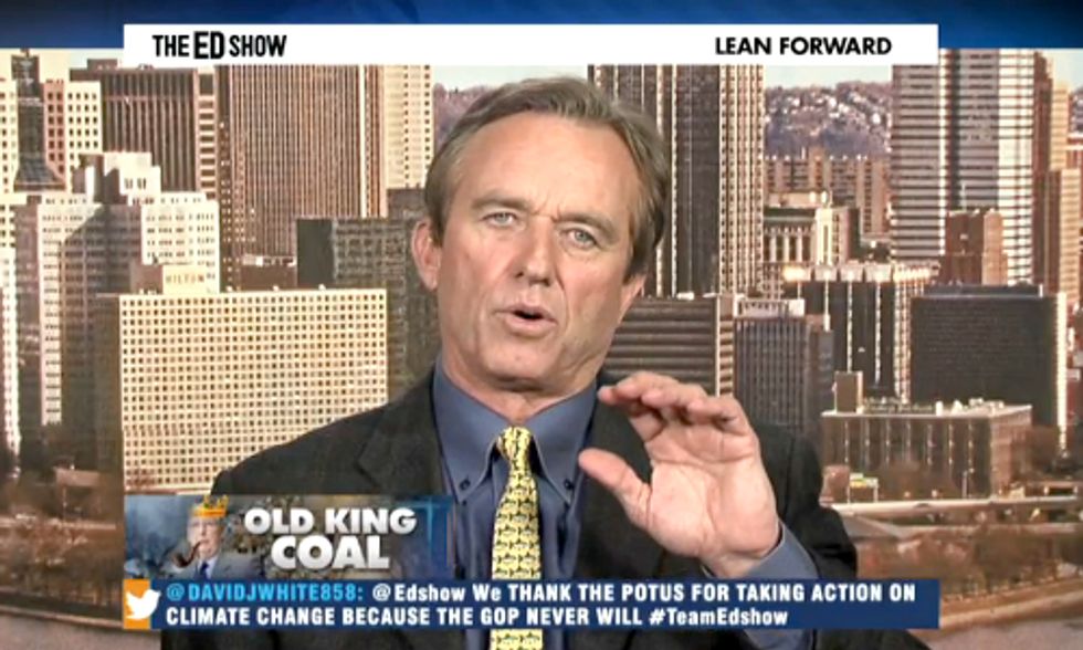 Robert F. Kennedy Jr. Praises Obama's Carbon Rules, Blasts Koch Brothers on ‘The Ed Show'