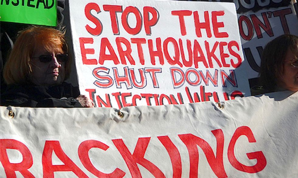 Regulators Ignore Fracking Earthquakes, Protect Big Oil Profits Over People