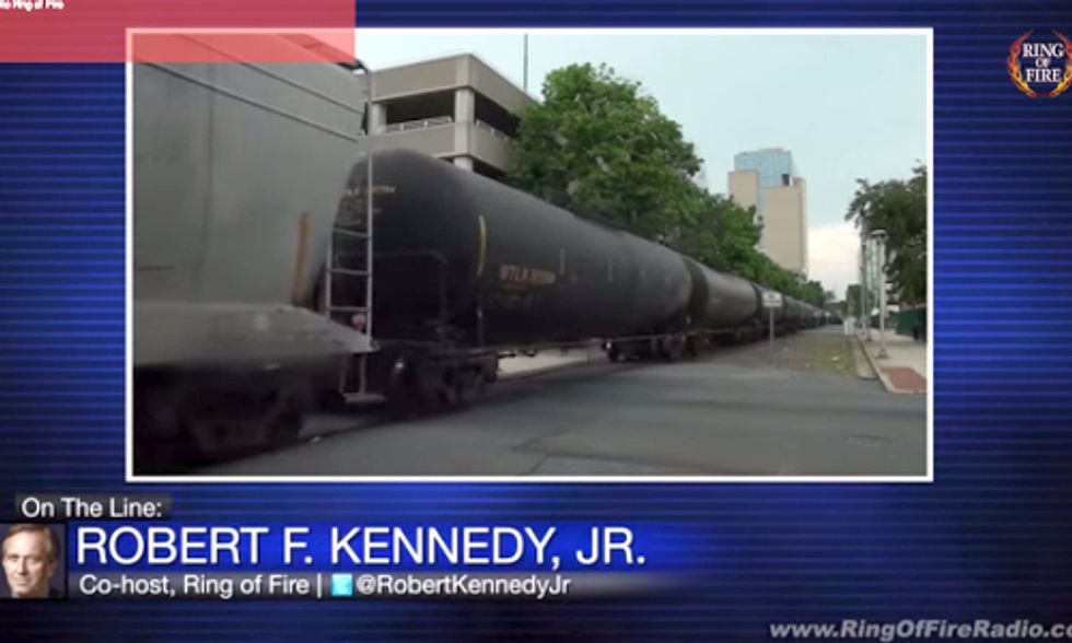 RFK, Jr. Attacks Our Oil Train Craze on Ring of Fire Radio