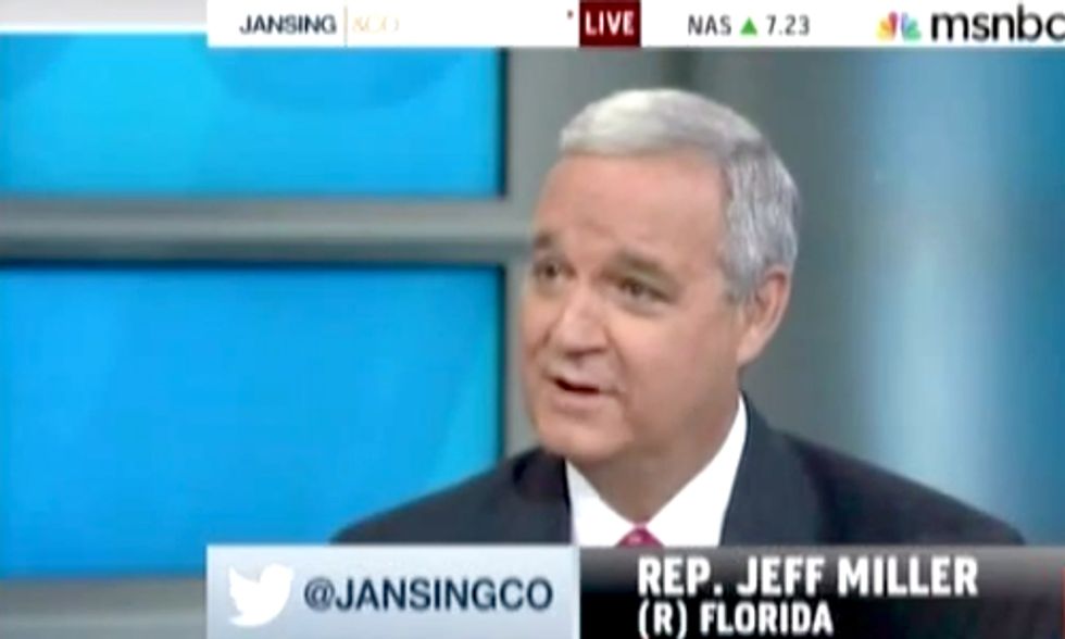 Watch a Florida Congressman Nonsensically Compare Dinosaur Extinction to Climate Change