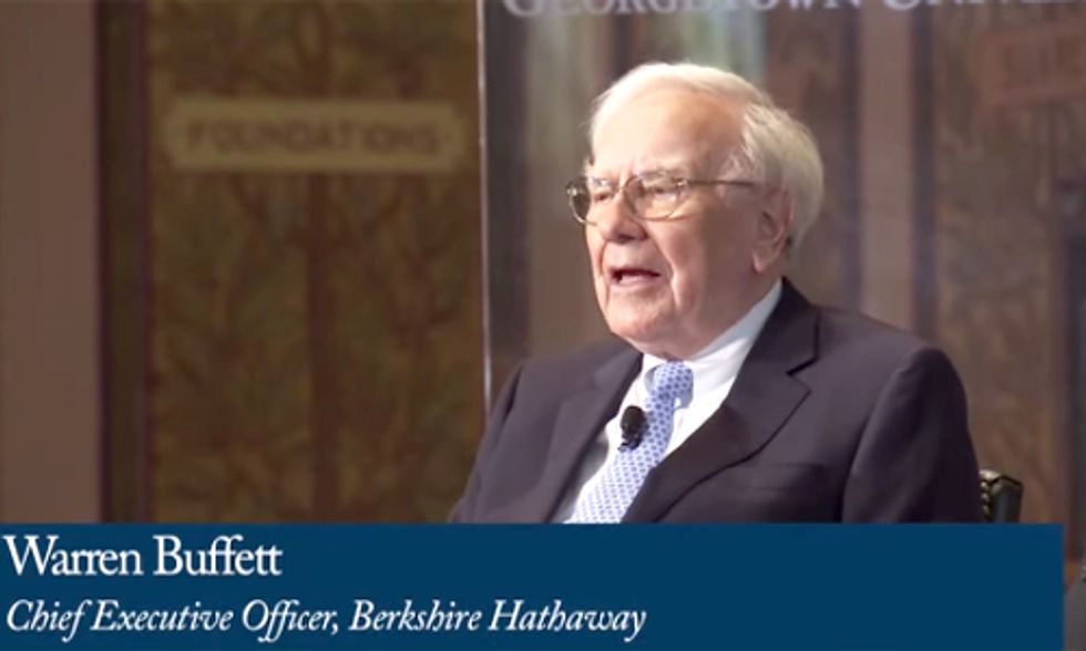 Warren Buffett Ready to Increase Renewable Energy Investment to $30 Billion