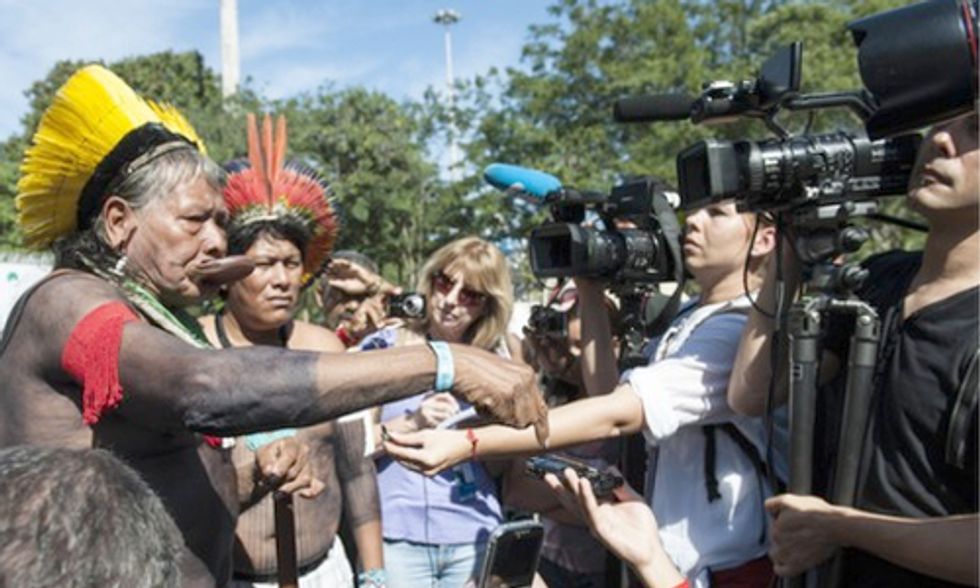 In World Cup Spotlight, Amazon Tribes Call for End to Deforestation