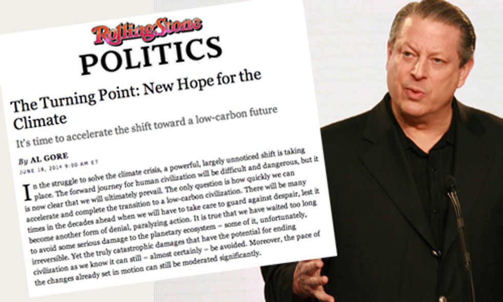 Al Gore: Obama ‘Signaled' He Would Reject Keystone XL