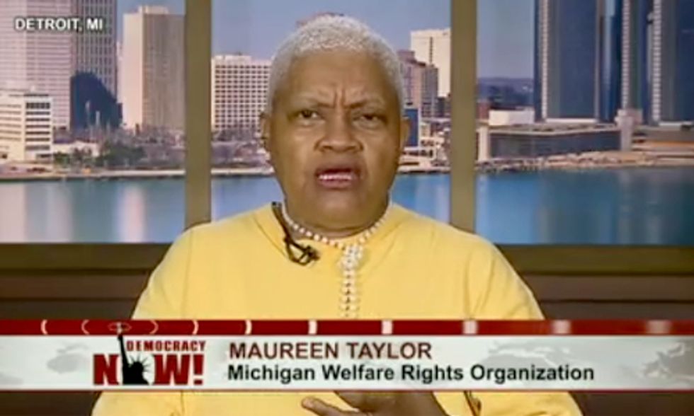 Activists Demand Answers About Detroit Water Shutoffs on ‘Democracy Now!'