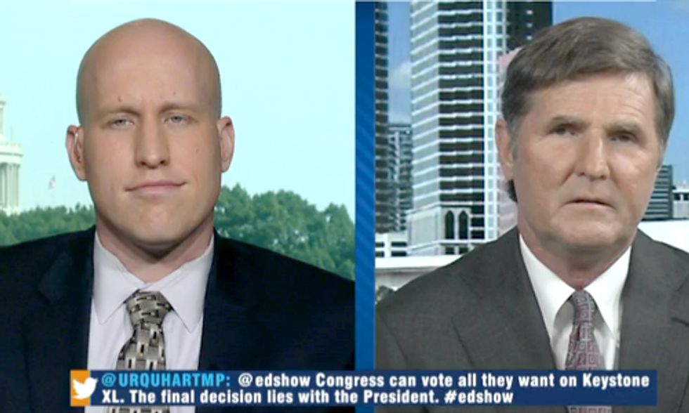 MSNBC's ‘Ed Show' Discusses Senate's Latest Scuffle Over a Keystone XL Vote
