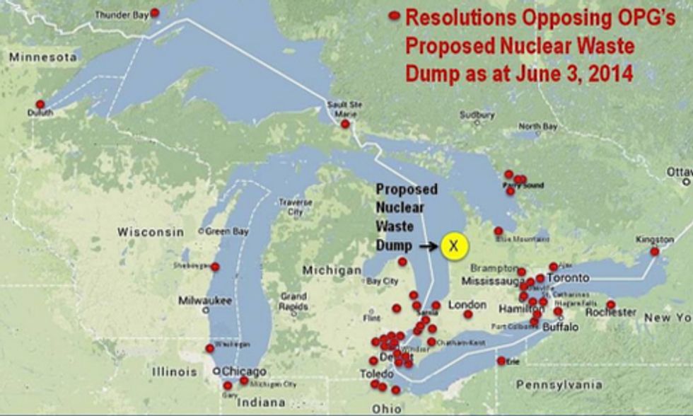 Great Lakes Communities Struggle in Fight Against Proposed Nuclear Waste Facility