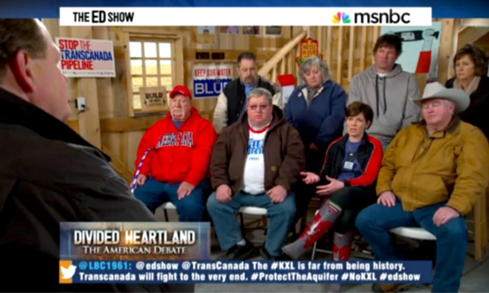 MSNBC Shows How Keystone XL Indecision Continues Dividing Communities in Montana, Nebraska and South Dakota
