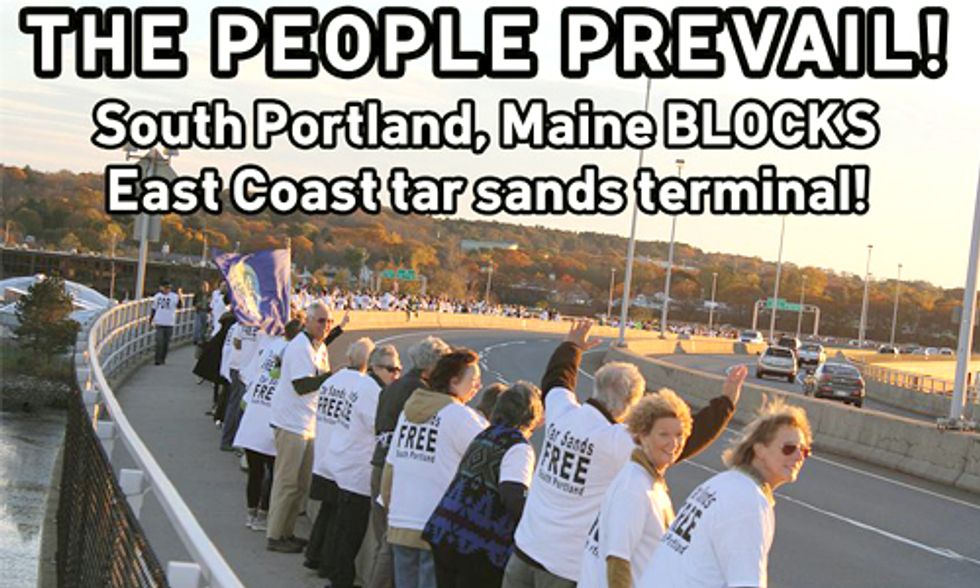 Historic Win in Maine’s Battle Over Tar Sands