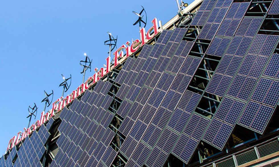 Pro Sports Teams Go Solar