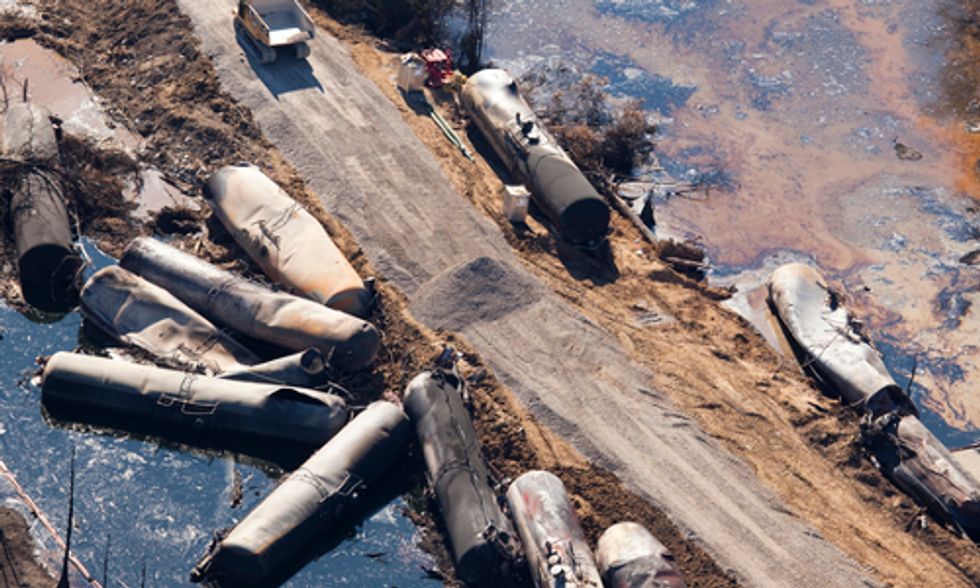 Crude Awakening From Fossil Fuel Transport