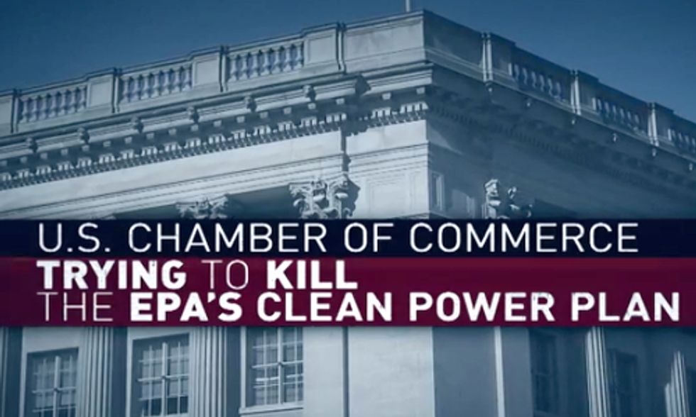 New Ad Campaign Blasts U.S. Chamber's ‘Desperate' Attempts to Kill Clean Power Plan