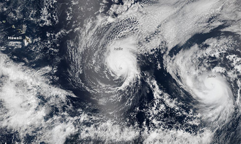 Hawaii Hurricanes, El Niño and Climate Change