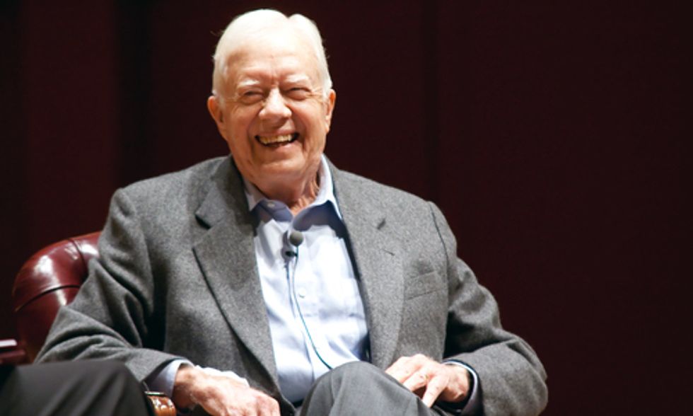 Jimmy Carter Blasts 'Nutcases' Who Block Climate Action