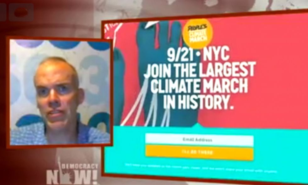 Bill McKibben on Democracy Now!: Obama's Nonbinding Climate Deal, IPCC Report, People's Climate March