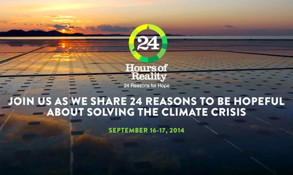24 Hours of Reality: 24 Reasons for Hope