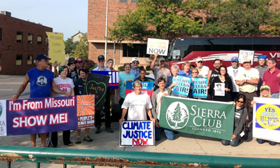 Climate Riders Head to NYC for People's Climate March
