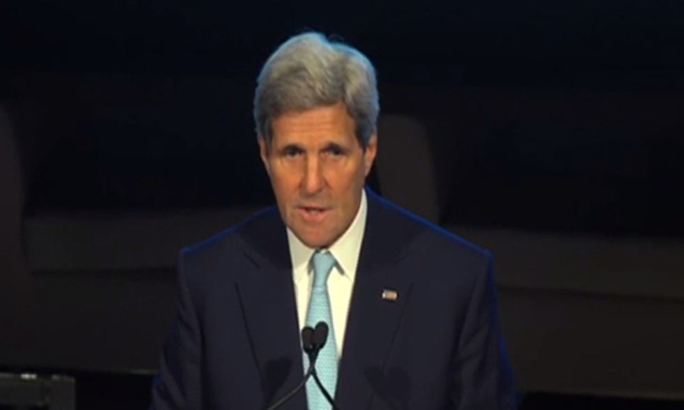John Kerry: Climate Change Most Serious Threat We Face on the Planet