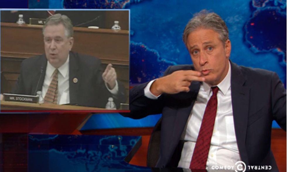 Must-See Video: Jon Stewart Tackles Climate Deniers in Congress