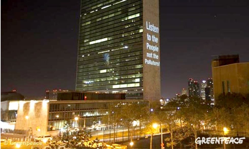 World Leaders, Listen to the People Not the Polluters
