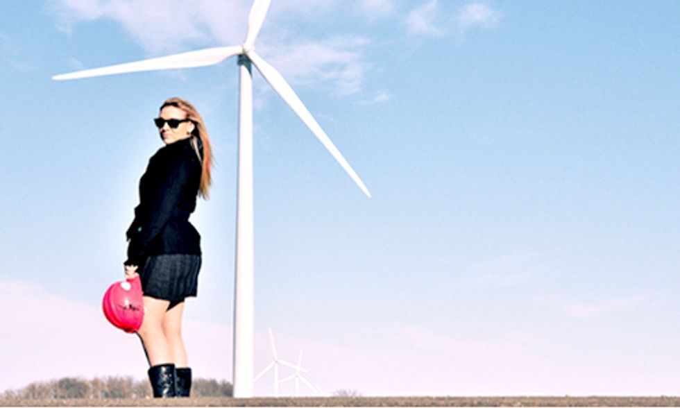 Woman Breaks Barriers to Achieve Dream of Working in Wind Energy