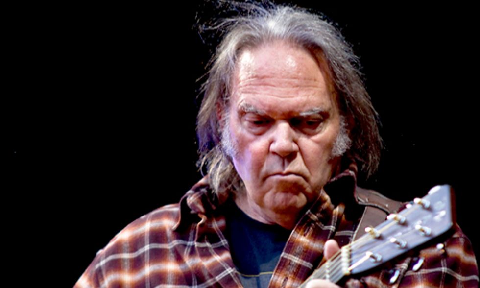 Neil Young Stands With First Nations on Anti-Tar Sands Tour