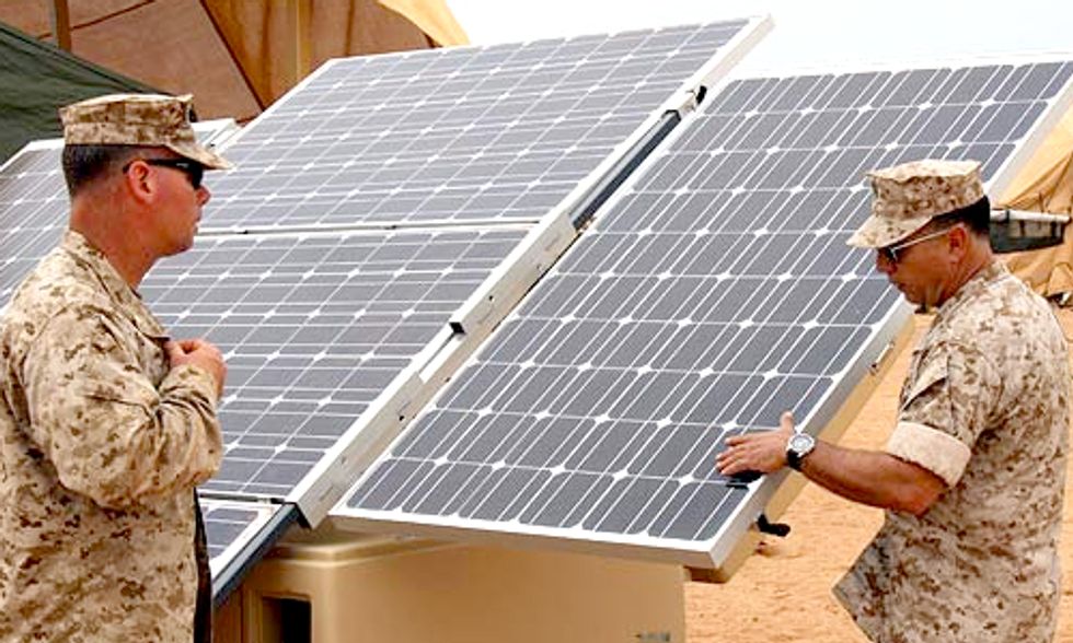 U.S. Military Nearly Doubles Renewable Energy Projects