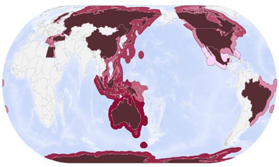 Top 10 Priority Areas in Marine Conservation