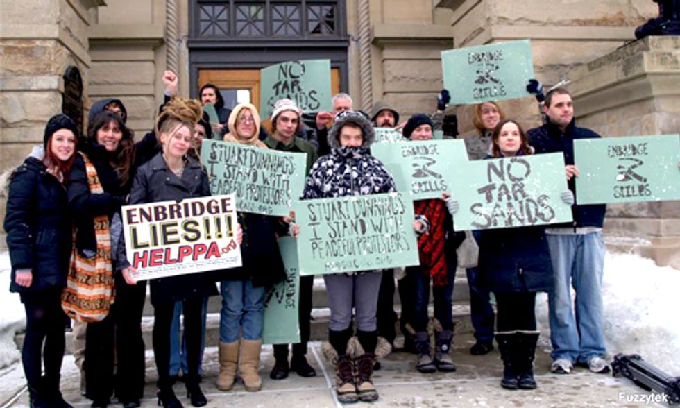 Tar Sands Activists Facing Felony Charges Have Their Day in Court