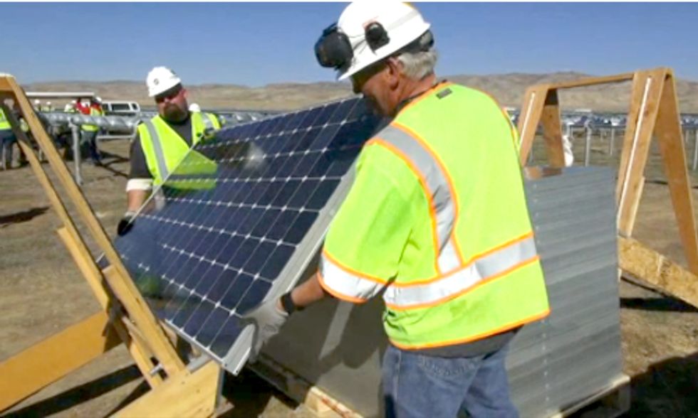 U.S. Solar Employment Rate Growing 10 Times Faster Than National Average