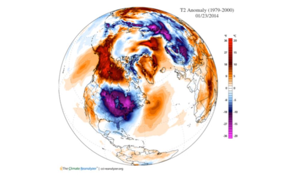Does Polar Vortex Mean 'So Much for Global Warming'?