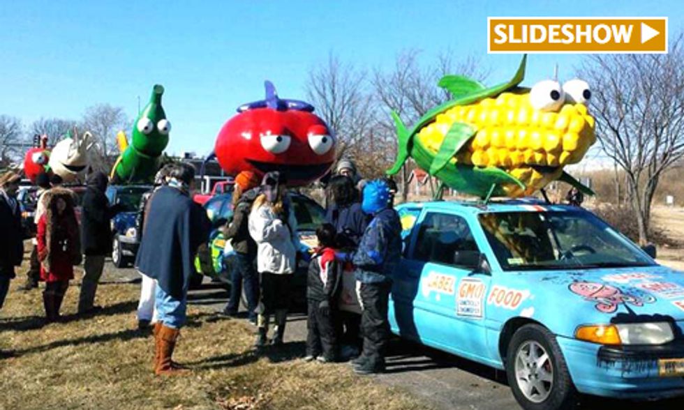 11 Arrested at Monsanto Protest Outside Shareholder Meeting