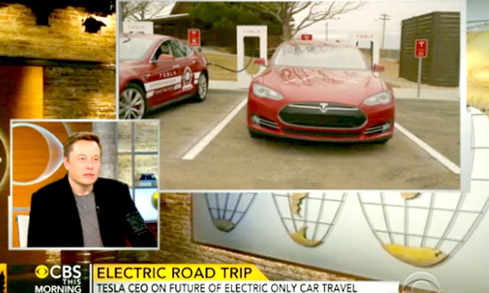 Cross-Country Journey of Two Teslas Sets Milestone for Electric Vehicles