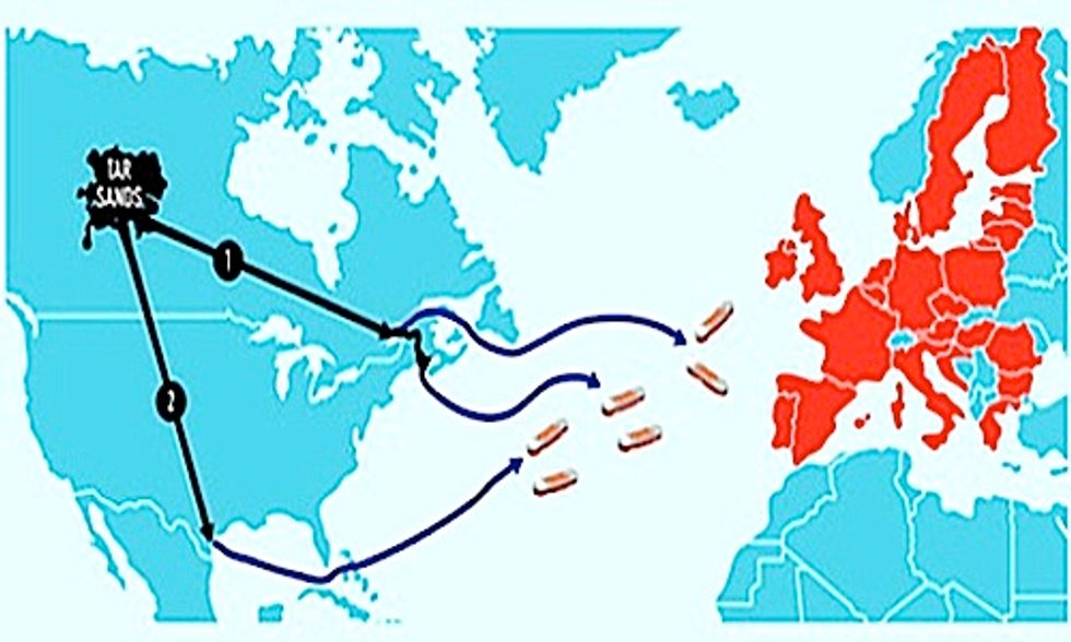 Canadian Tar Sands Poised to Flood European Market As U.S. Considers Lifting Oil Export Ban