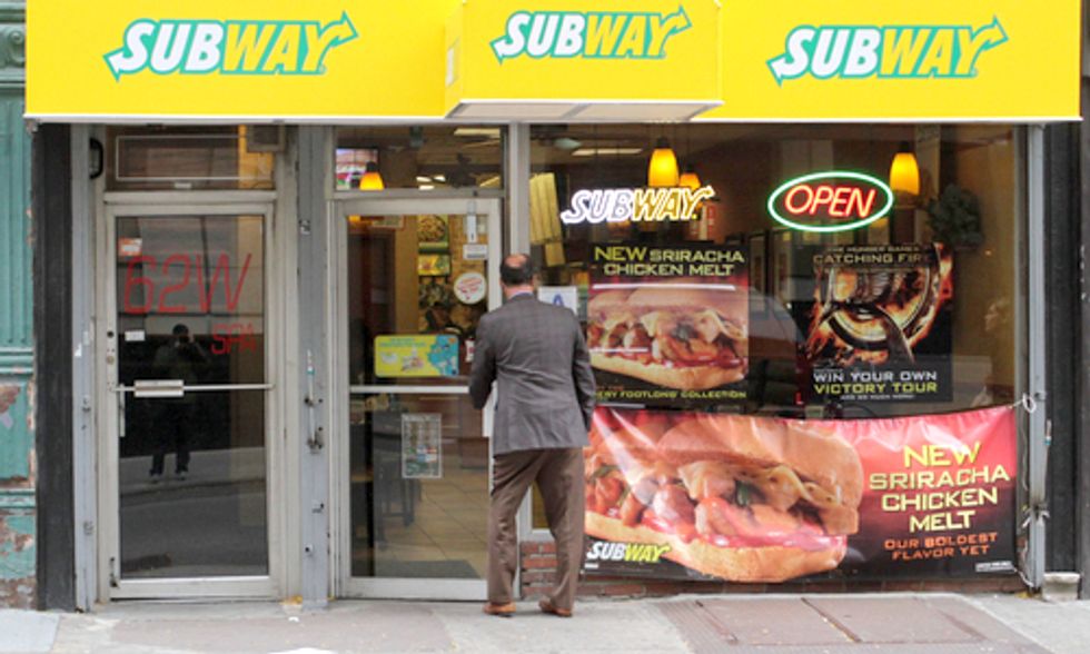 Subway to Remove Chemical Found in Shoe Soles and Yoga Mats From Its Bread