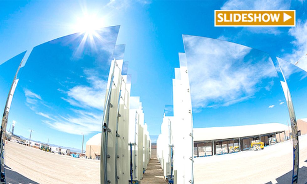 World's Largest Solar Thermal Plant Opens For Business