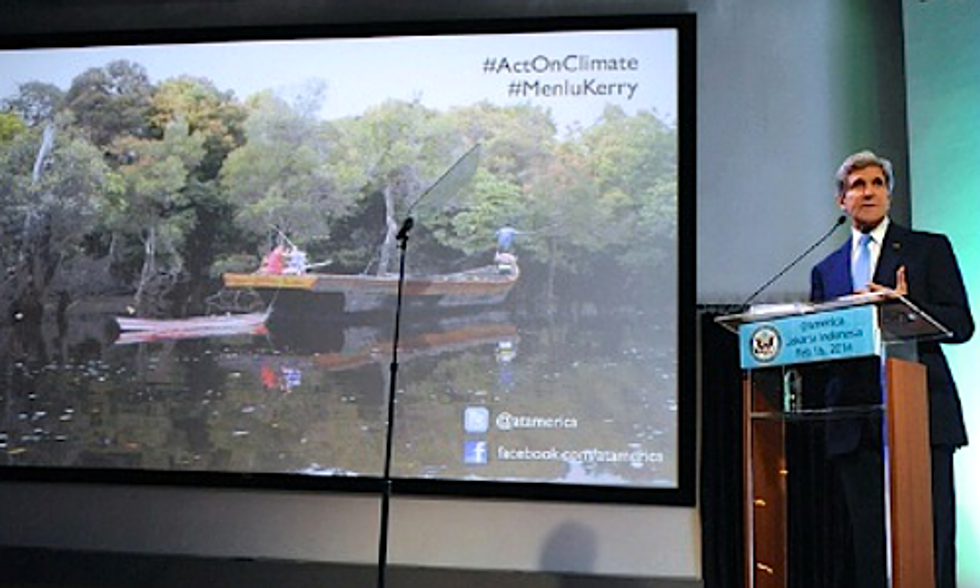 Secretary of State John Kerry Calls Climate Change 'Weapon of Mass Destruction'