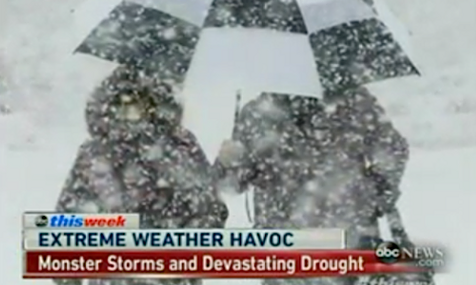 Mainstream Media Goes Big on Climate Change and Extreme Weather Coverage