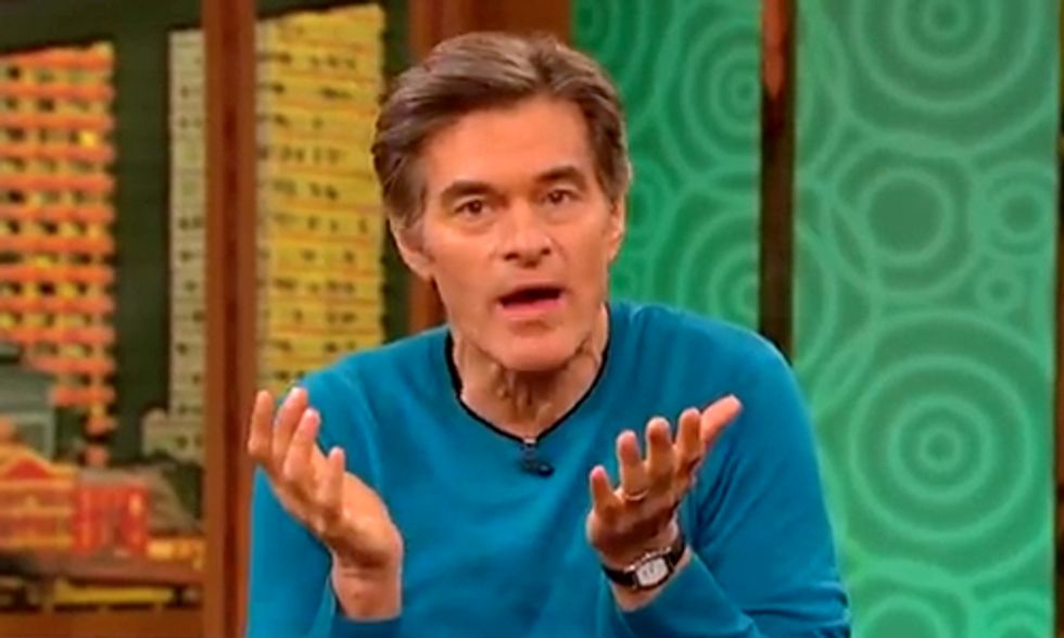 Dr. Oz Advocates GMO-Labeling, Discusses Dangers of Genetically-Engineered Food