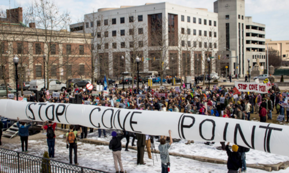 800+ Rally Against Fracked Gas Export Terminal in Largest Environmental Protest in Baltimore History