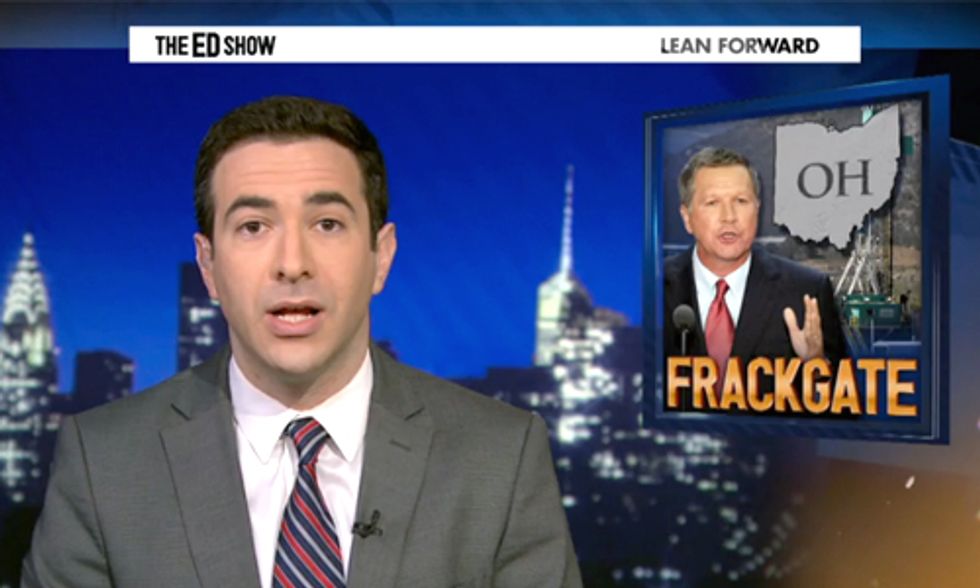 Kasich Joins Troubled GOP Governor Group for Involvement in 'FrackGate'