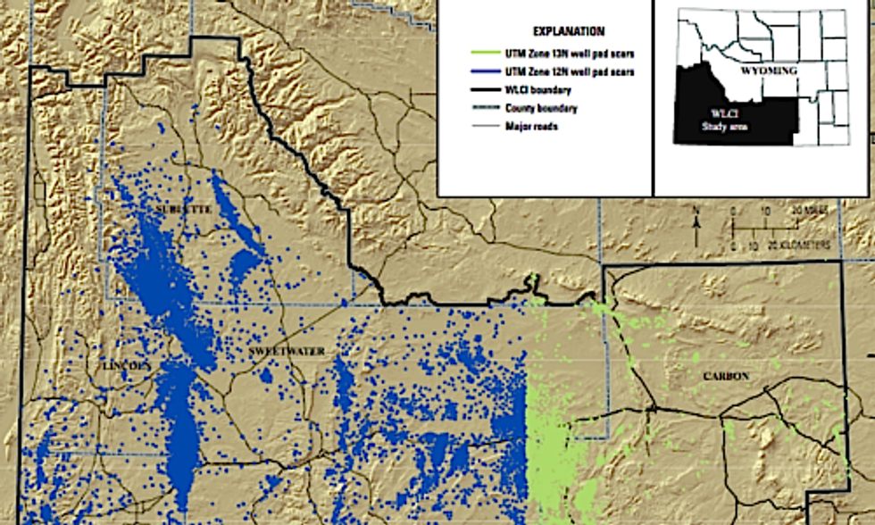 USGS Maps Fracking in Fragile Region of Wyoming