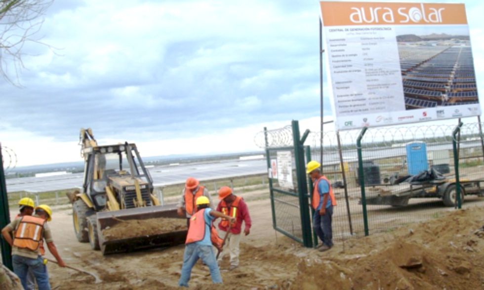 Mexico to Replace Oil Power Plant With Latin America's Largest Solar Farm
