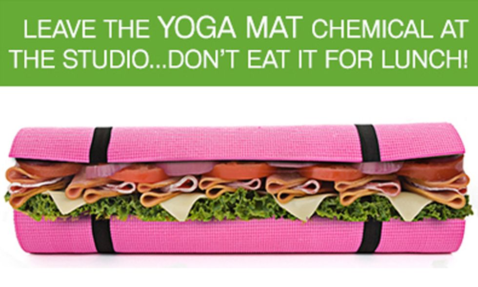 500 Ways to Make a Yoga Mat Sandwich