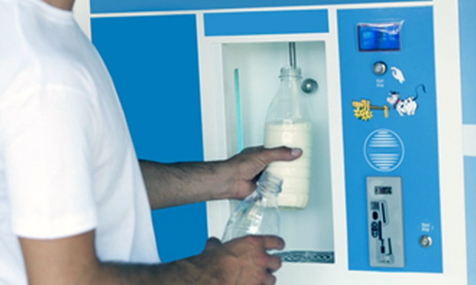 Europe Installs Raw Milk Vending Machines While U.S. Rules Unpasteurized Dairy Illegal